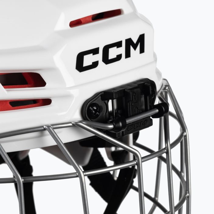 Dětská hokejová helma CCM Tacks 70 Combo bílý 4109872 6