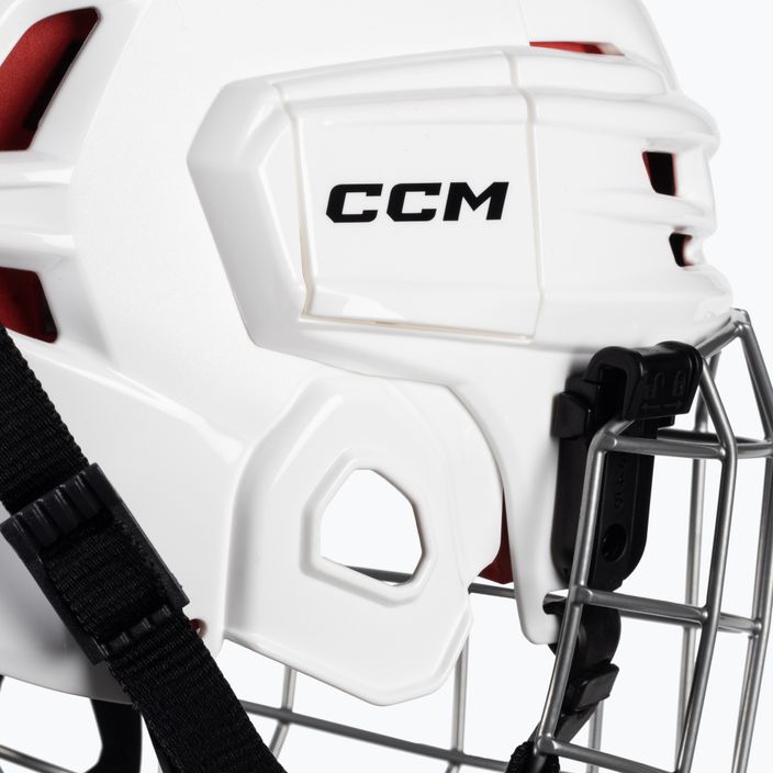 Dětská hokejová helma CCM Tacks 70 Combo bílý 4109872 7