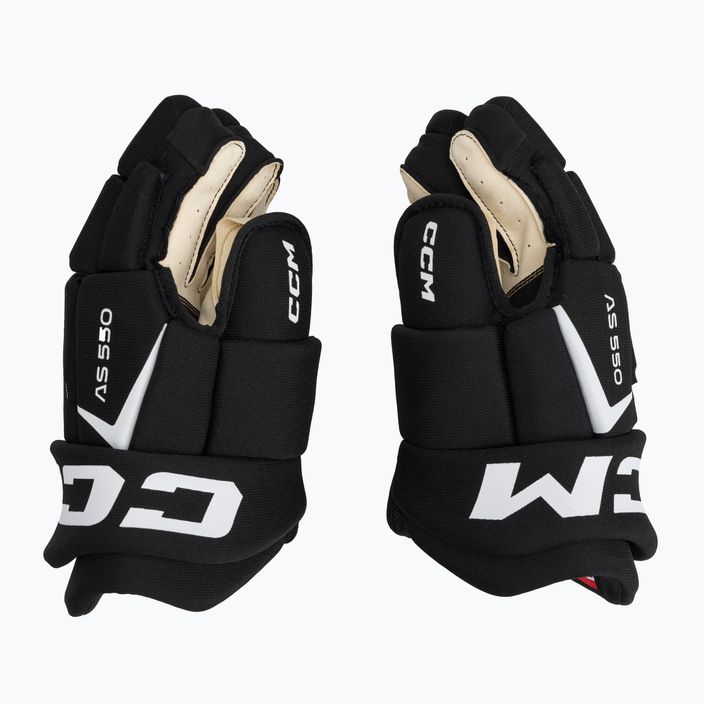 Hokejové rukavice CCM Tacks AS-550 černé 4109937 4