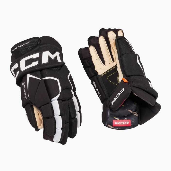 Hokejové rukavice  CCM Tacks AS-580 SR black/white