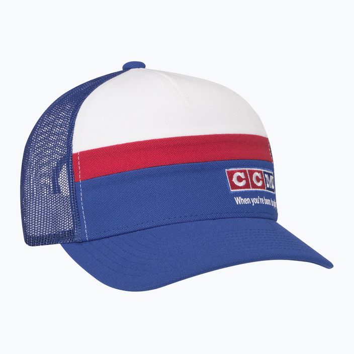 Kšiltovka  CCM Vintage Meshback Trucker blue/white/red 2