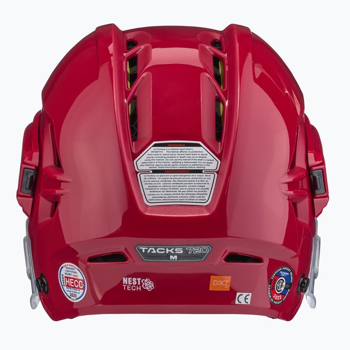 Hokejová helma  CCM Tacks 720 red 4