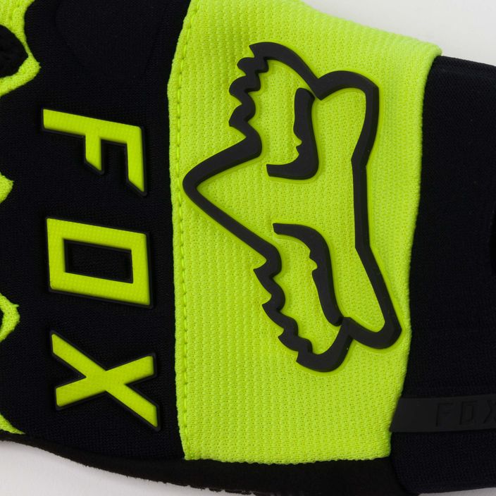 Pánské cyklistické rukavice Fox Dirtpaw žluté 25796 5