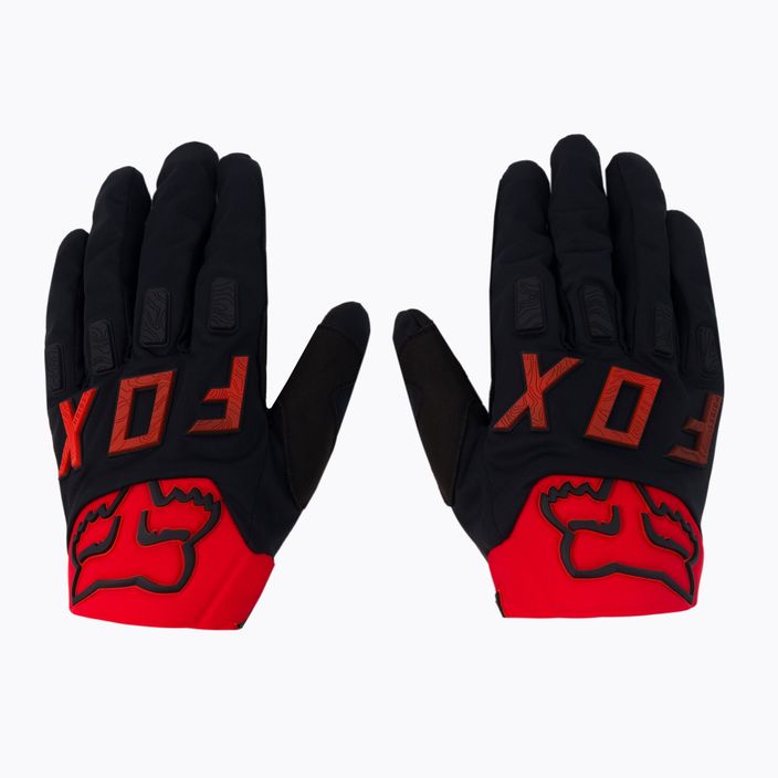 FOX Legion pánské cyklistické rukavice černá/červená 25800_017_S 3