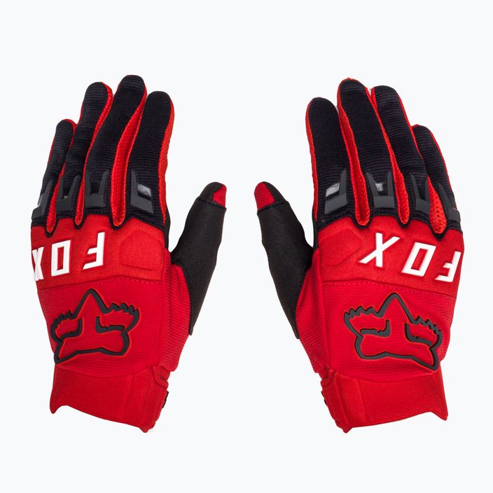 Cyklistické rukavice Fox Racing Dirtpaw červené 25796_110 3