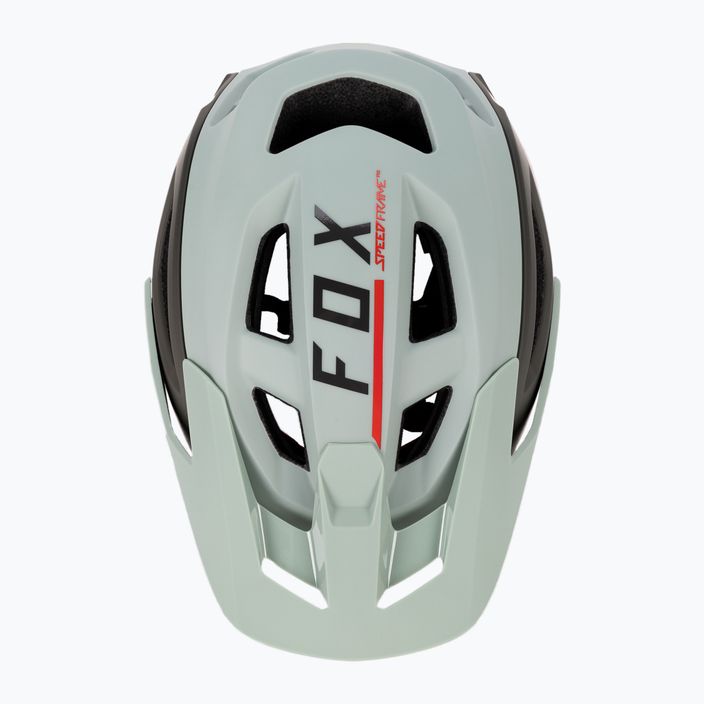 Cyklistická helma Fox Racing Speedframe Pro Blocked zelená 29414_341 6