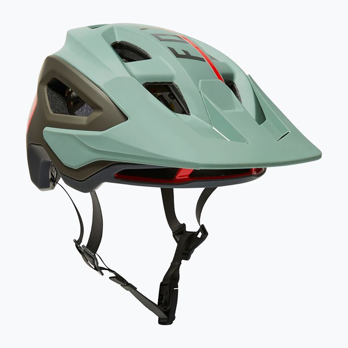 Cyklistická helma Fox Racing Speedframe Pro Blocked zelená 29414_341 9