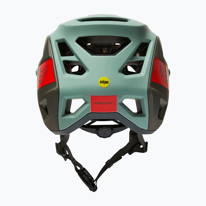 Cyklistická helma Fox Racing Speedframe Pro Blocked zelená 29414_341 13