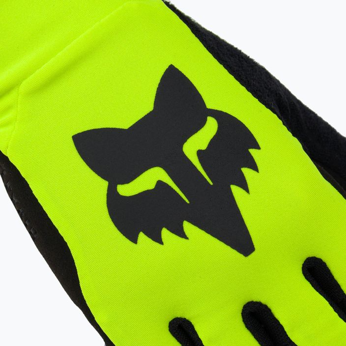 Cyklistické rukavice FOX Flexair Lunar černá/žlutá 30088_019_S 6