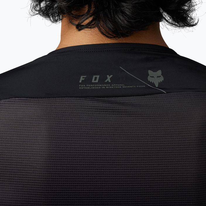 Pánské cyklistické tričko s dlouhým rukávem Fox Racing Flexair Ascent black 3