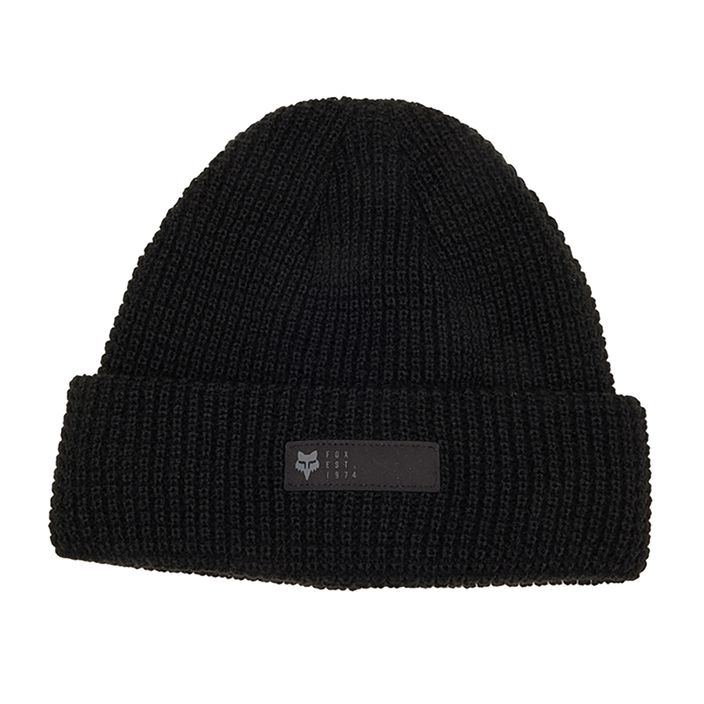 Pánská zimní čepice Fox Racing Zenther Beanie black 2