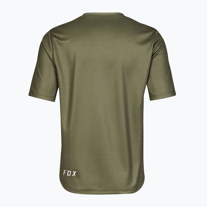 Dětský cyklistický dres Fox Racing Ranger olive green 4