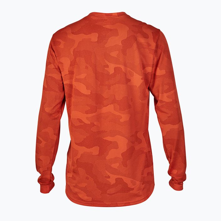 Pánské cyklistické tričko Longsleeve Fox Racing Ranger Tru Dri atomic orange 2