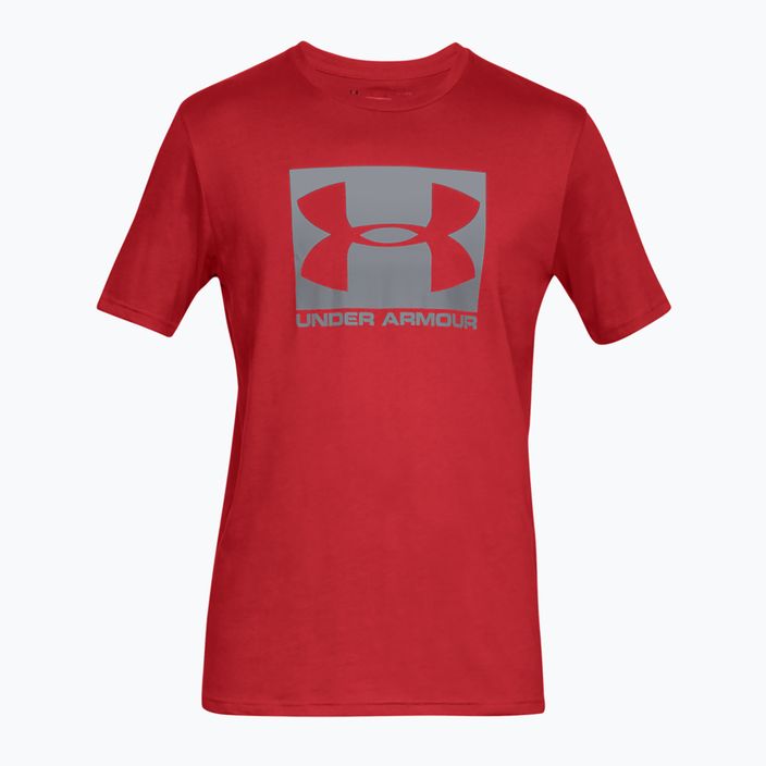 Pánské tričko Under Armour Boxed Sportstyle red/steel 5