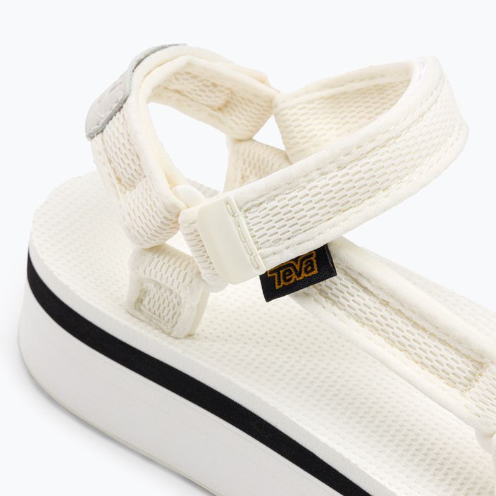 Dámské turistické sandály Teva Flatform Universal Mesh Print bright white 8