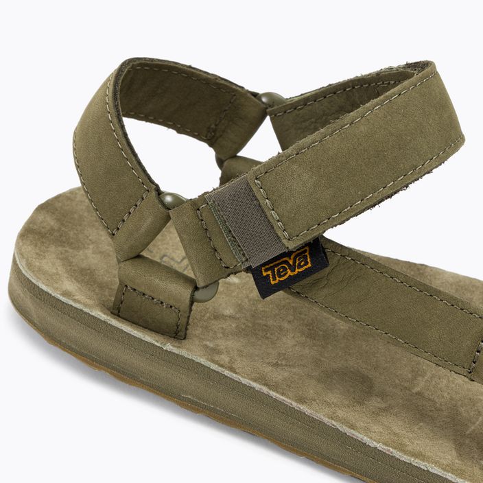 Pánské turistické sandály Teva Original Universal Leather burnt olive 8