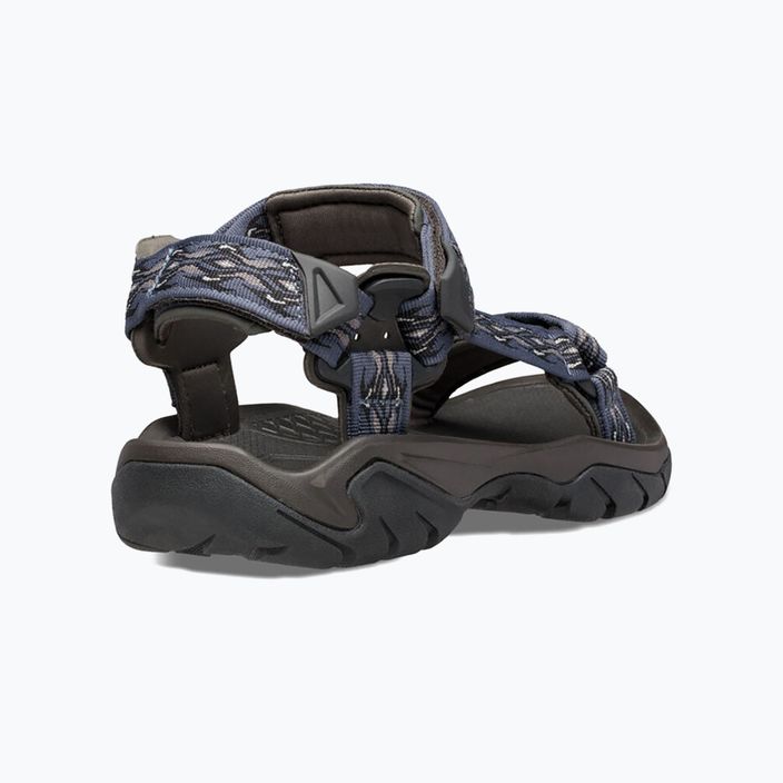 Pánské sportovní sandály Teva Terra Fi 5 Universal černo-tmavě modré 1102456 12