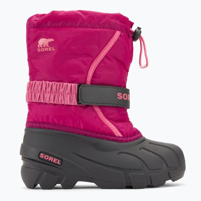 Dětské sněhule Sorel Flurry Dtv deep blush/tropic pink 2