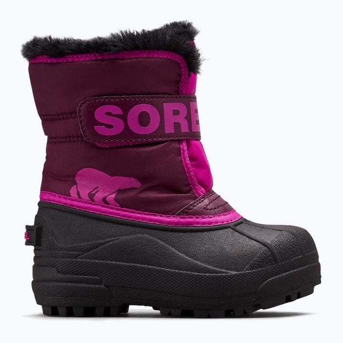 Dětské trekové boty Sorel Snow Commander purple dahlia/groovy pink 7