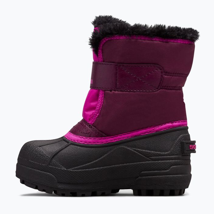 Dětské trekové boty Sorel Snow Commander purple dahlia/groovy pink 8