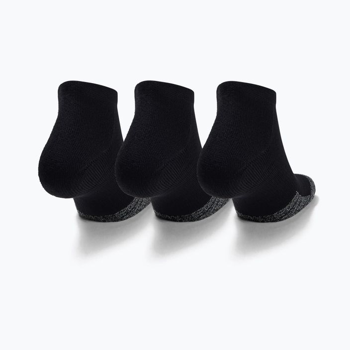 Under Armour Heatgear Low Cut sportovní ponožky 3 páry černé 1346753 9