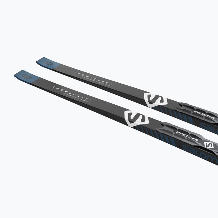 Pánské běžecké lyže Salomon Snowscape 7 + Prolink Auto modré L409351PMM 13
