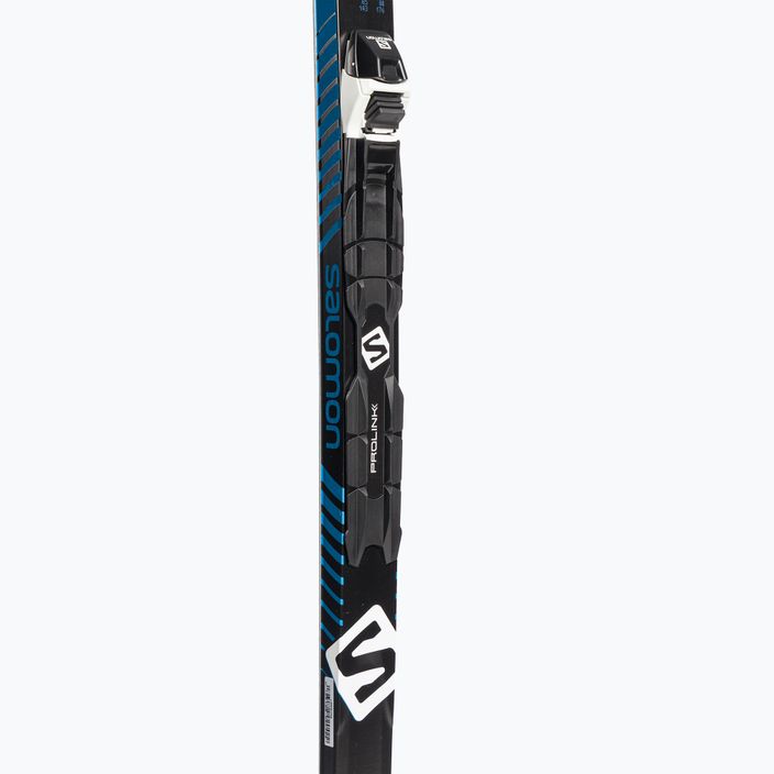 Pánské běžecké lyže Salomon Snowscape 7 + Prolink Auto modré L409351PMM 7