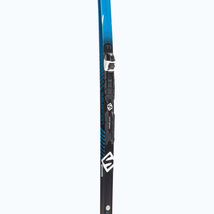 Pánské běžecké lyže Salomon Snowscape 7 + Prolink Auto modré L409351PMM 8