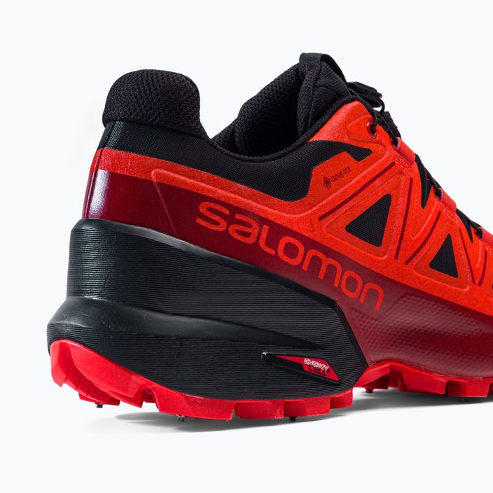 Salomon Spikecross 5 GTX pánská běžecká obuv červená L40808200 7