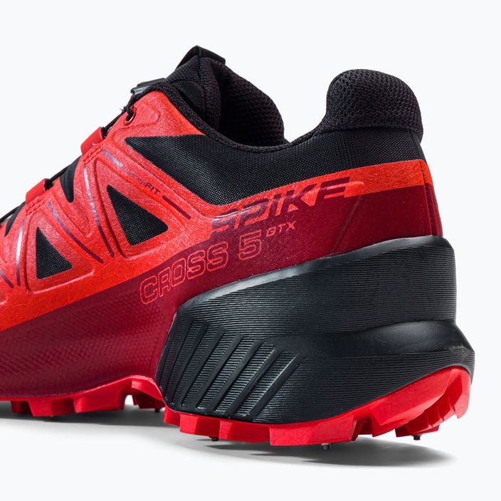 Salomon Spikecross 5 GTX pánská běžecká obuv červená L40808200 8