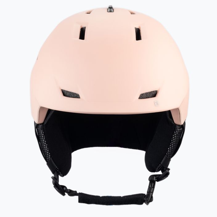 Dámská lyžařská helma Salomon Icon Lt růžová L41160500 2