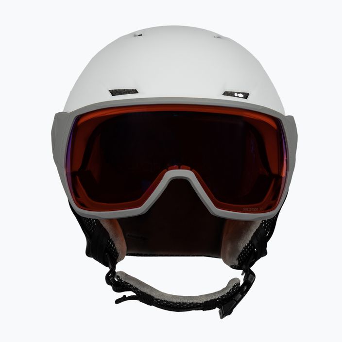 Dámská lyžařská helma Salomon Icon Lt Visor bílá L41199700 2