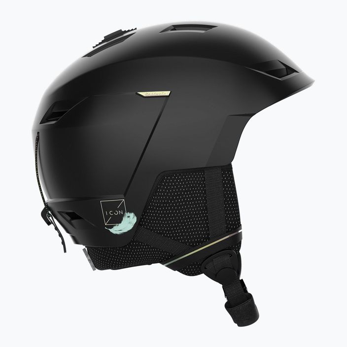 Dámská lyžařská helma Salomon Icon LT černá L41160100 8