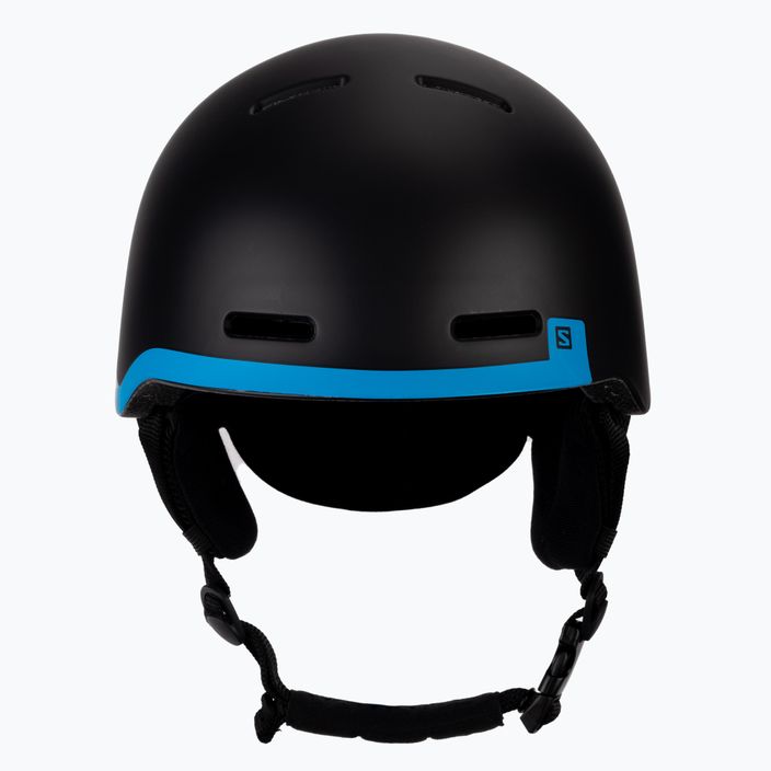 Dětská lyžařská helma Salomon Grom černá L39161800 2