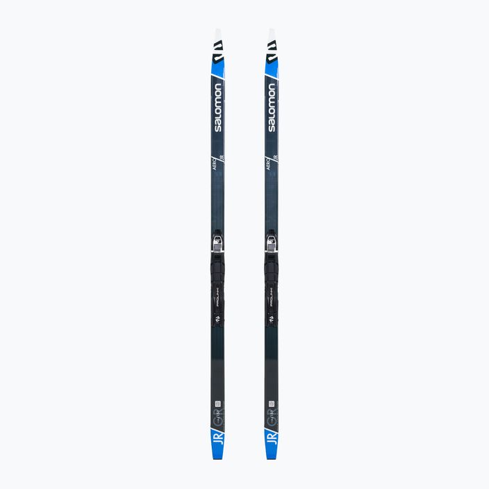Dětské běžecké lyže Salomon Aero Grip Jr. + Prolink Access černo-modrá L412480PM