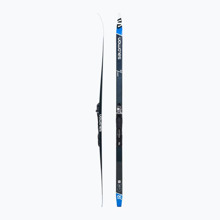 Dětské běžecké lyže Salomon Aero Grip Jr. + Prolink Access černo-modrá L412480PM 2