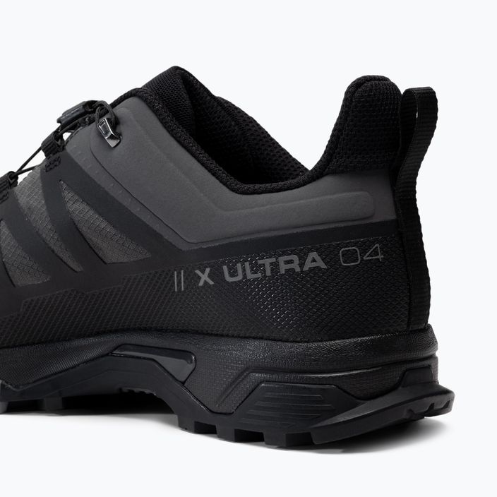 Pánská trekingová obuv Salomon X Ultra 4 GTX černo-šedá L41385100 8