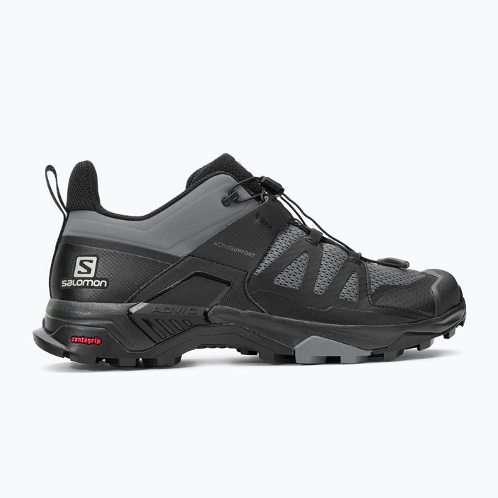 Pánské trekingové boty Salomon X Ultra 4 šedé L41385600 2