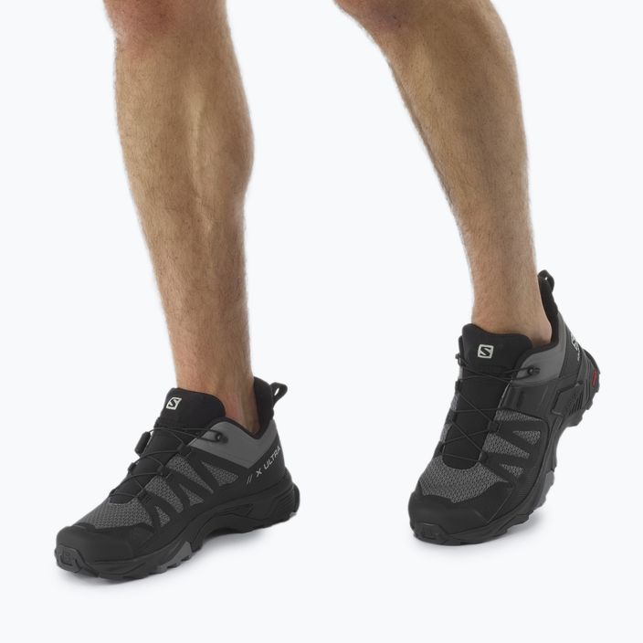 Pánské trekingové boty Salomon X Ultra 4 šedé L41385600 17