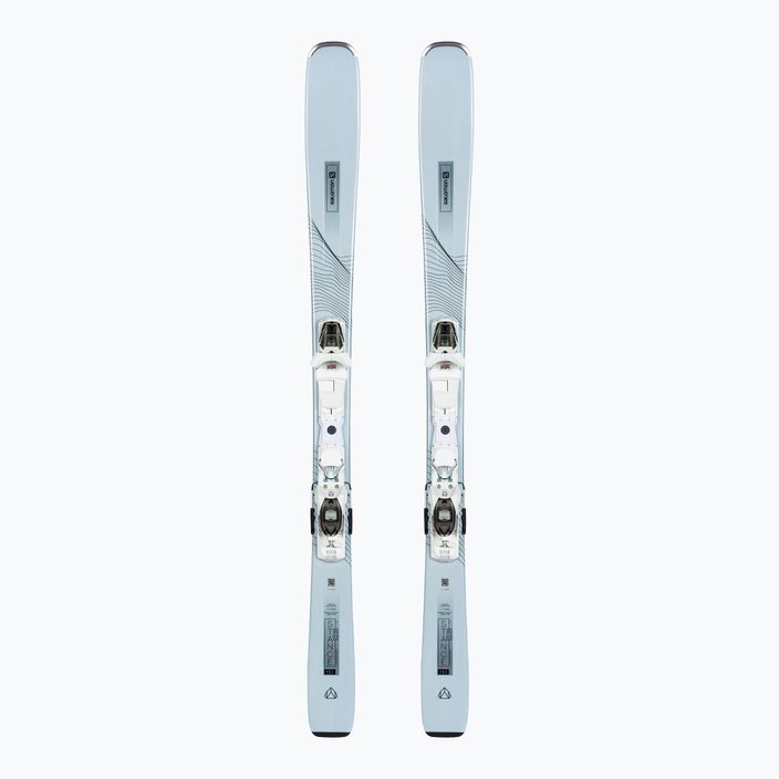 Dámské sjezdové lyže Salomon Stance W80 bílé + M10 GW L41494000/L4113260010