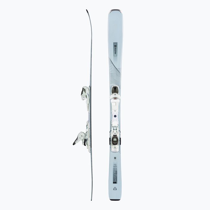 Dámské sjezdové lyže Salomon Stance W80 bílé + M10 GW L41494000/L4113260010 2