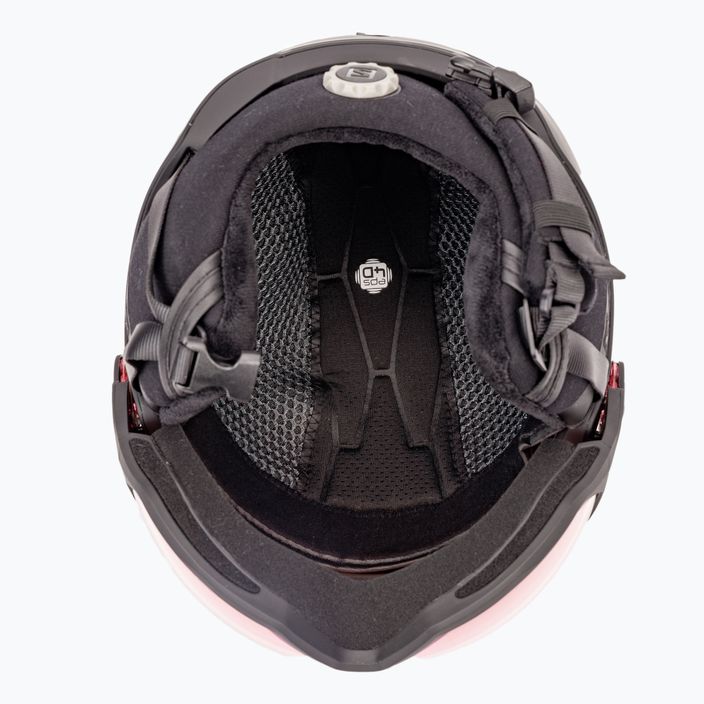 Pánská lyžařská helma Salomon Pioneer Lt Visor Photo Sigma černá L41532200 5