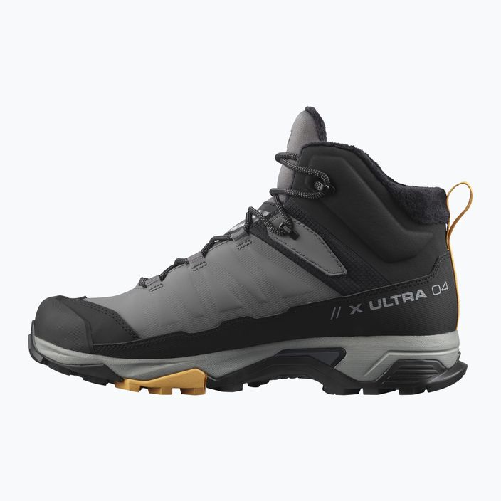 Pánská trekingová obuv Salomon X Ultra 4 MID Winter TS CSWP šedá-černe L41355200 12