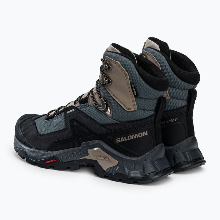 Dámská trekingová obuv Salomon Quest Element GTX černo-modrýe L41457400 3