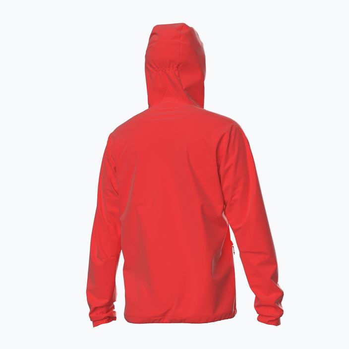 Pánská nepromokavá bunda Salomon Essential WP 2.5L červená LC1793900 3