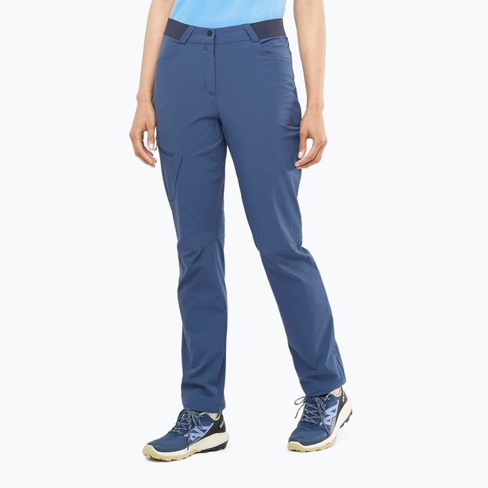 Dámské trekové kalhoty Salomon Wayfarer modré LC1704400