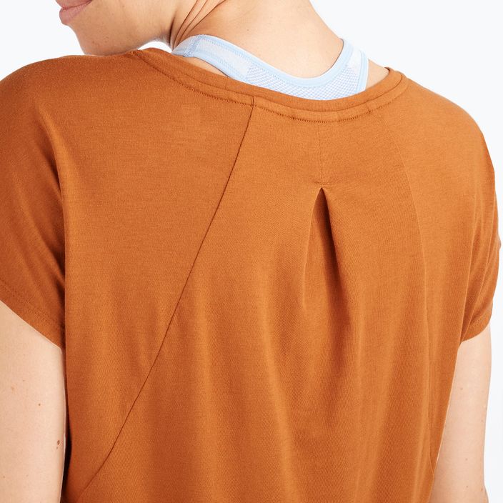 Dámské trekingové tričko Salomon Essential Shaped SS oranžové LC1700900 4