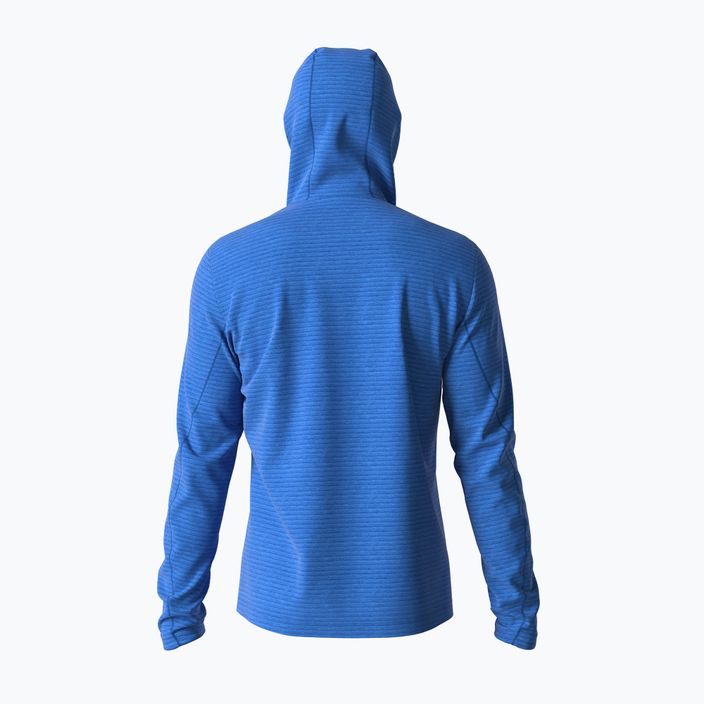Pánská fleece mikina Salomon Outline FZ Hoodie modrá LC1787900 3