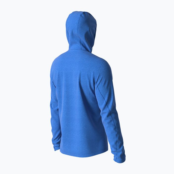 Pánská fleece mikina Salomon Outline FZ Hoodie modrá LC1787900 6