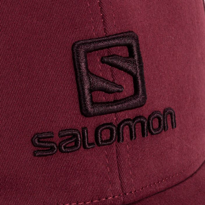 Kšiltovka Salomon Logo červená LC1682400 5